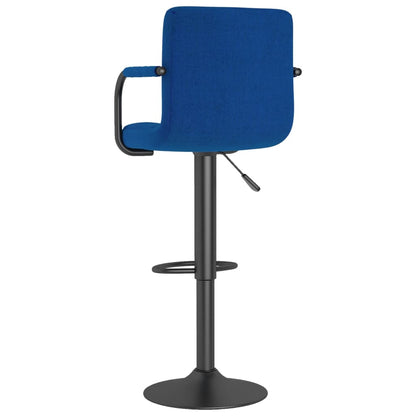 Taburete De Cocina Tela Azul_3