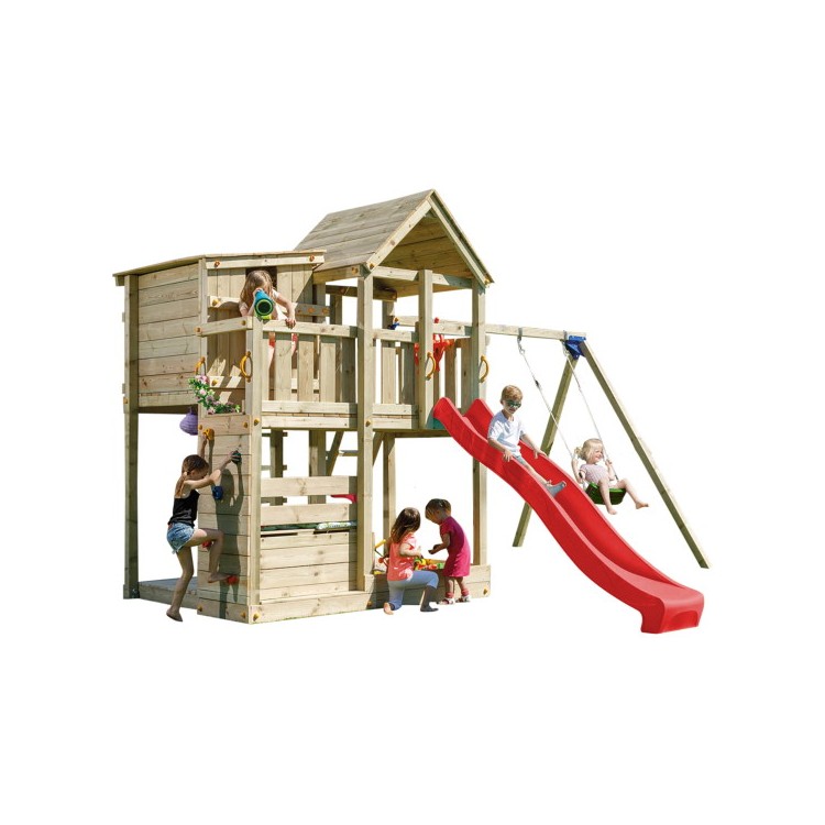 Parque Infantil Masgames Palazzo Xl Con Columpio Individual._0