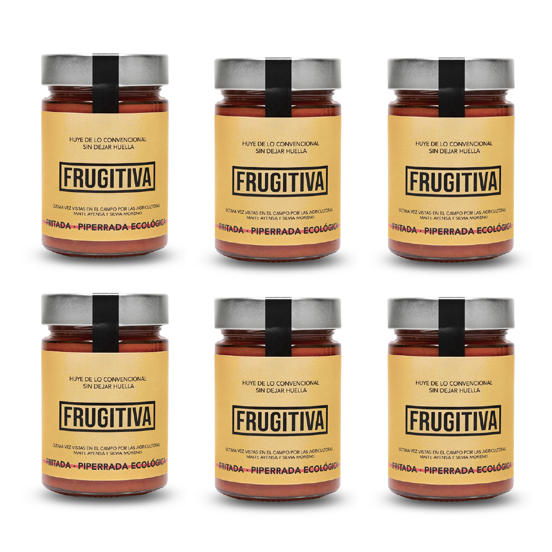 Pack X6 Fritada Piperrada Ecológica