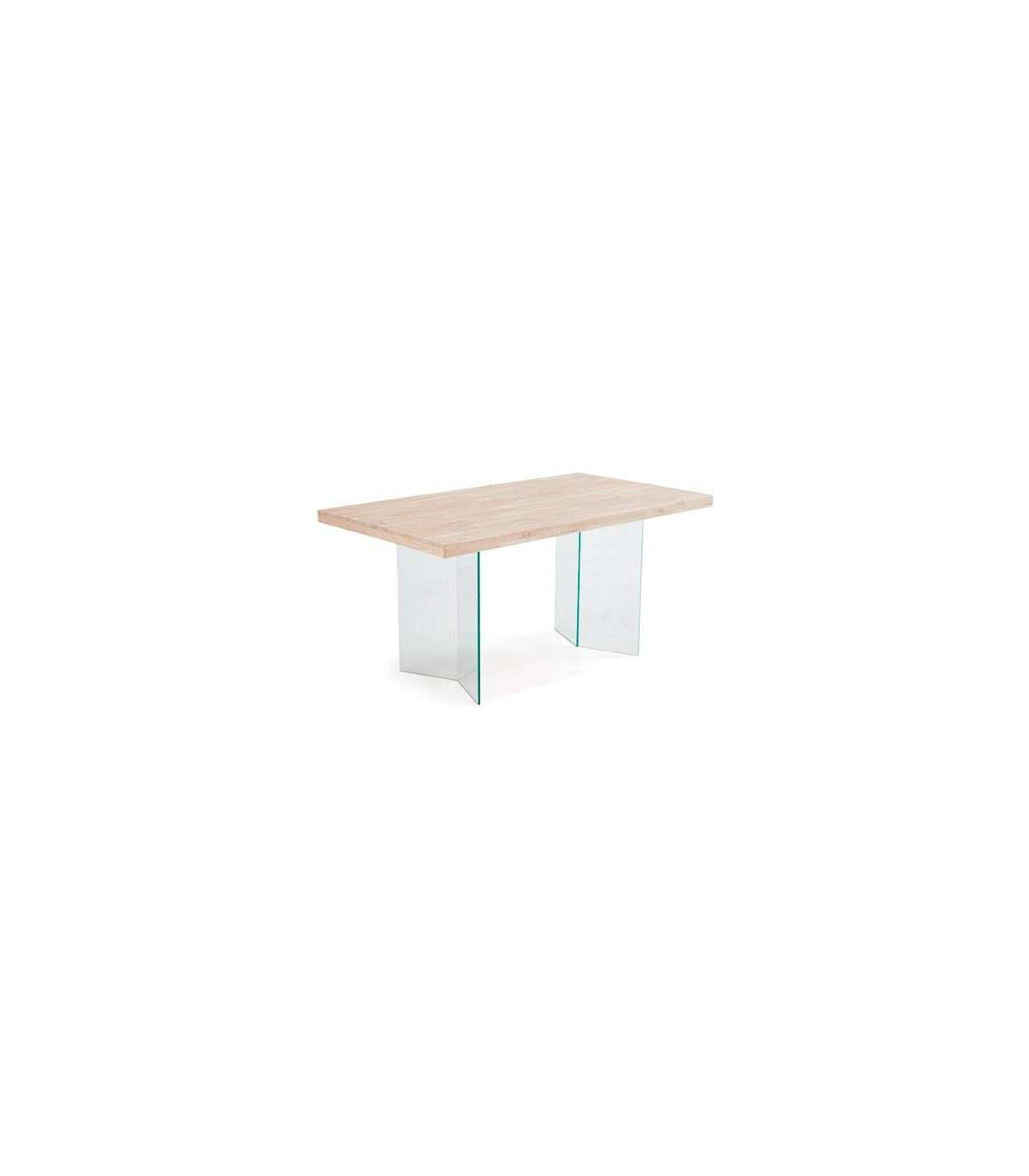 Mesa De Comedor Fija Aire V, Roble Nordish, 77cm(alto) 160cm(ancho) 90cm(largo)_1
