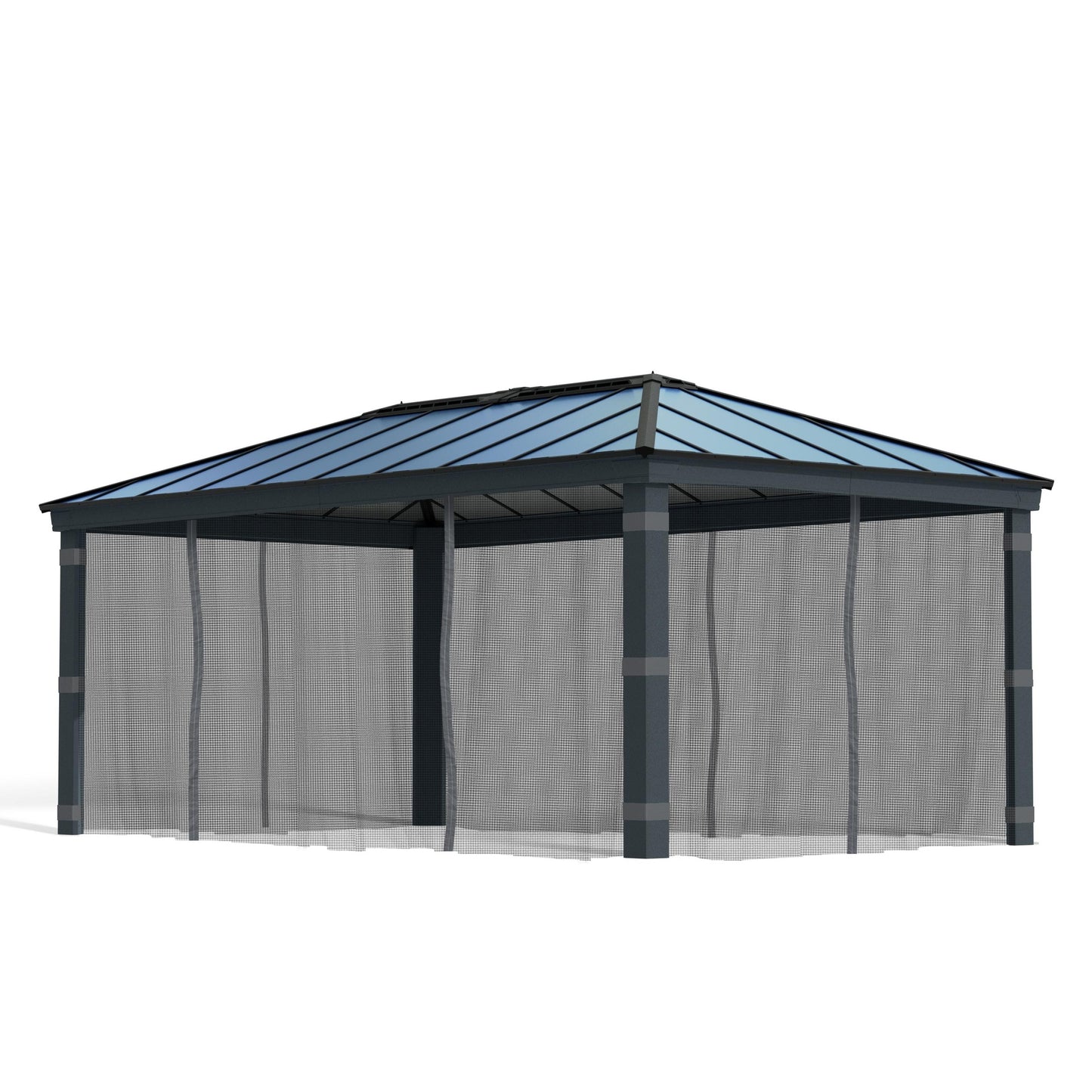 Set Mosquietas para gazebo cenador Dallas 360x611 cm