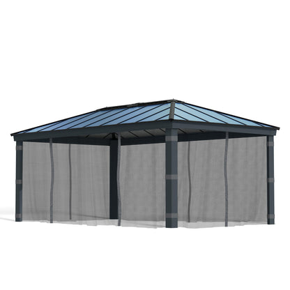 Set Mosquietas para gazebo cenador Dallas 360x611 cm