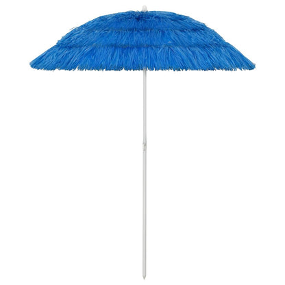 Vidaxl Sombrilla De Playa Hawaii Azul 180 Cm_0