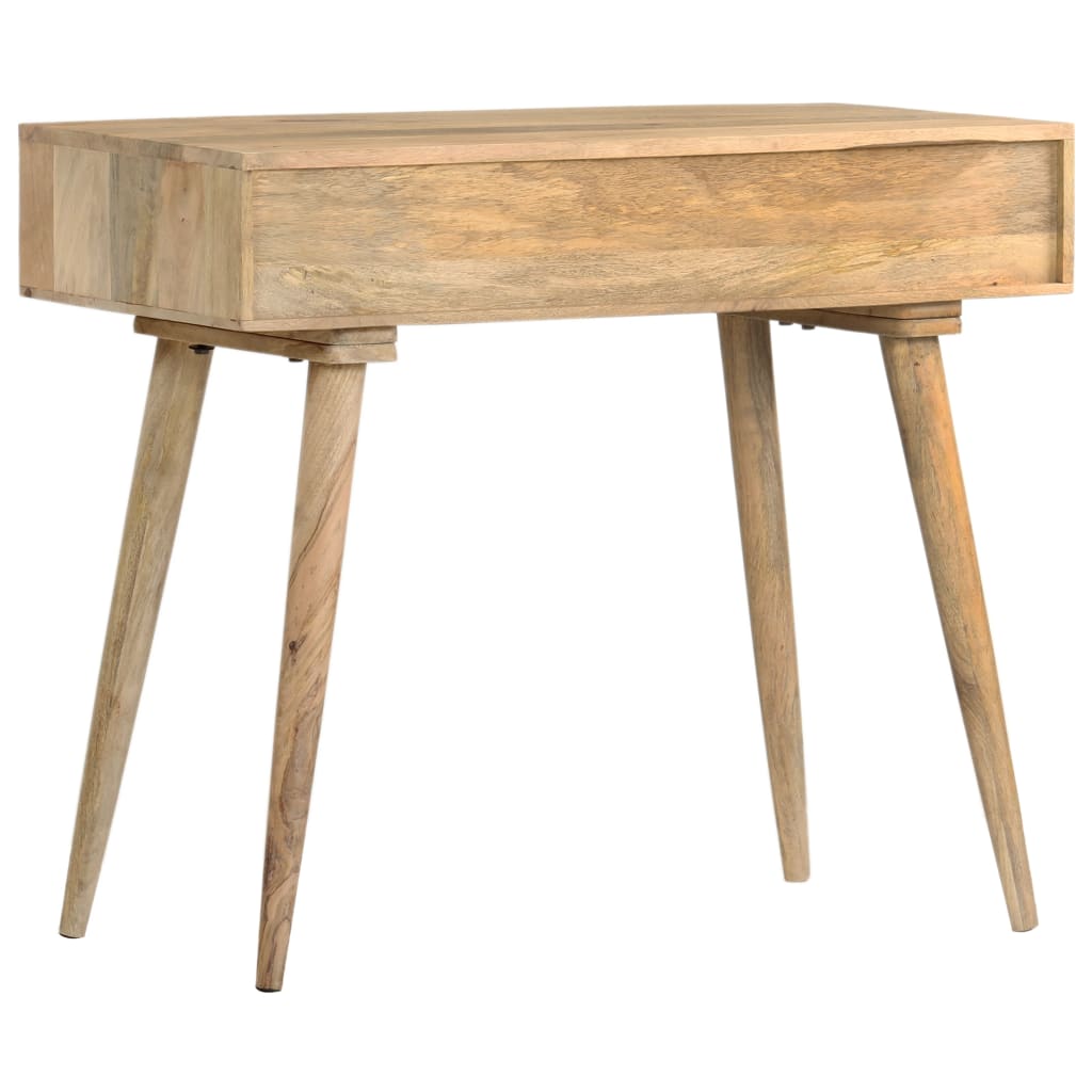 Mesa Consola De Madera Maciza De Mango 89x44x76 Cm_2