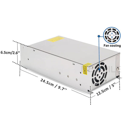 Fuente De Alimentación Dc12v/600w/50a_4