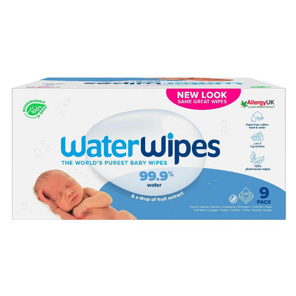 Toallitas de bebé WaterWipes BIO 540 Uds