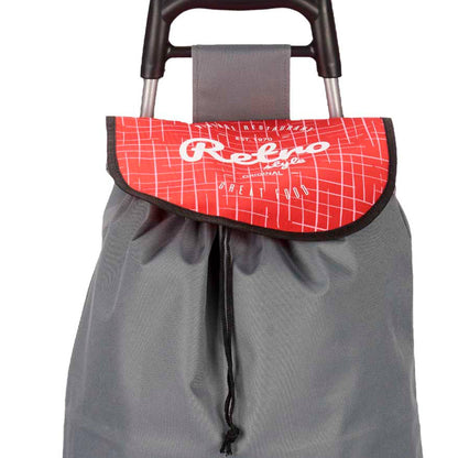 Carro De Compra 2 Ruedas Retro Kinvara – Estilo Vintage Para Tus Compras_4