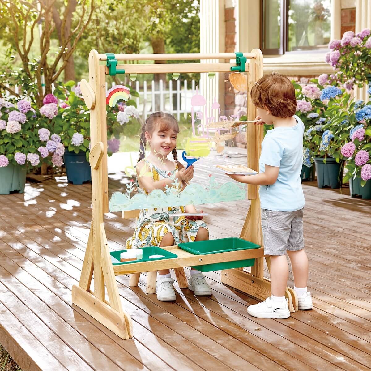 Pizarra Caballete Exterior Hape_2