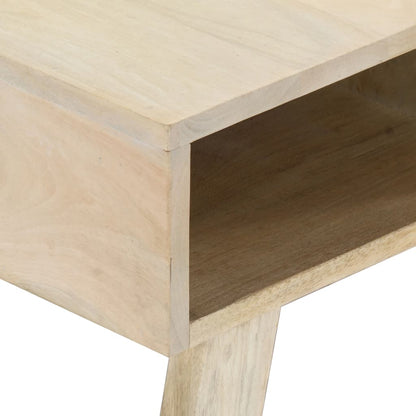 Mesa De Centro De Madera Maciza De Mango 100x60x40 Cm_3