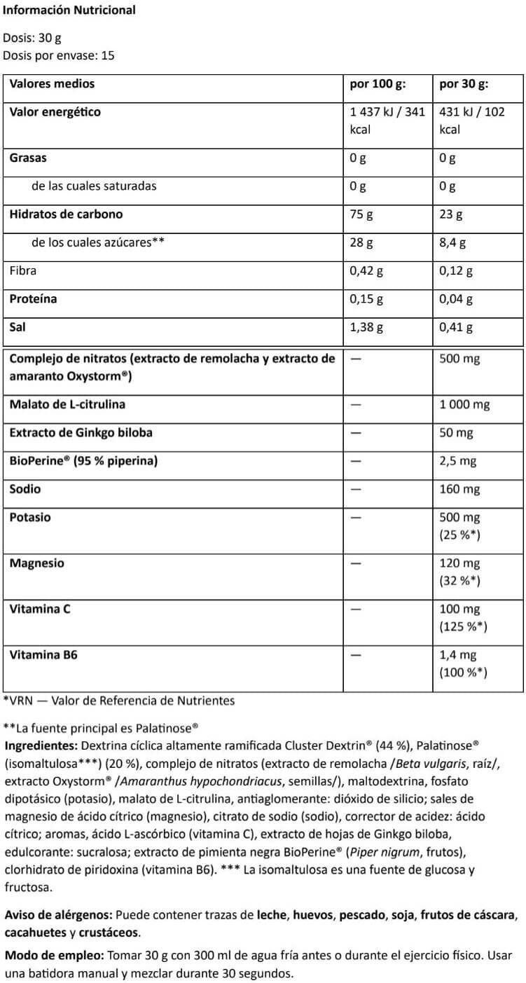 Nitro Beet Root Max Drink (nitrato De Remolacha) - 450g - Mango - Rendimiento - Amix Nutrition_5