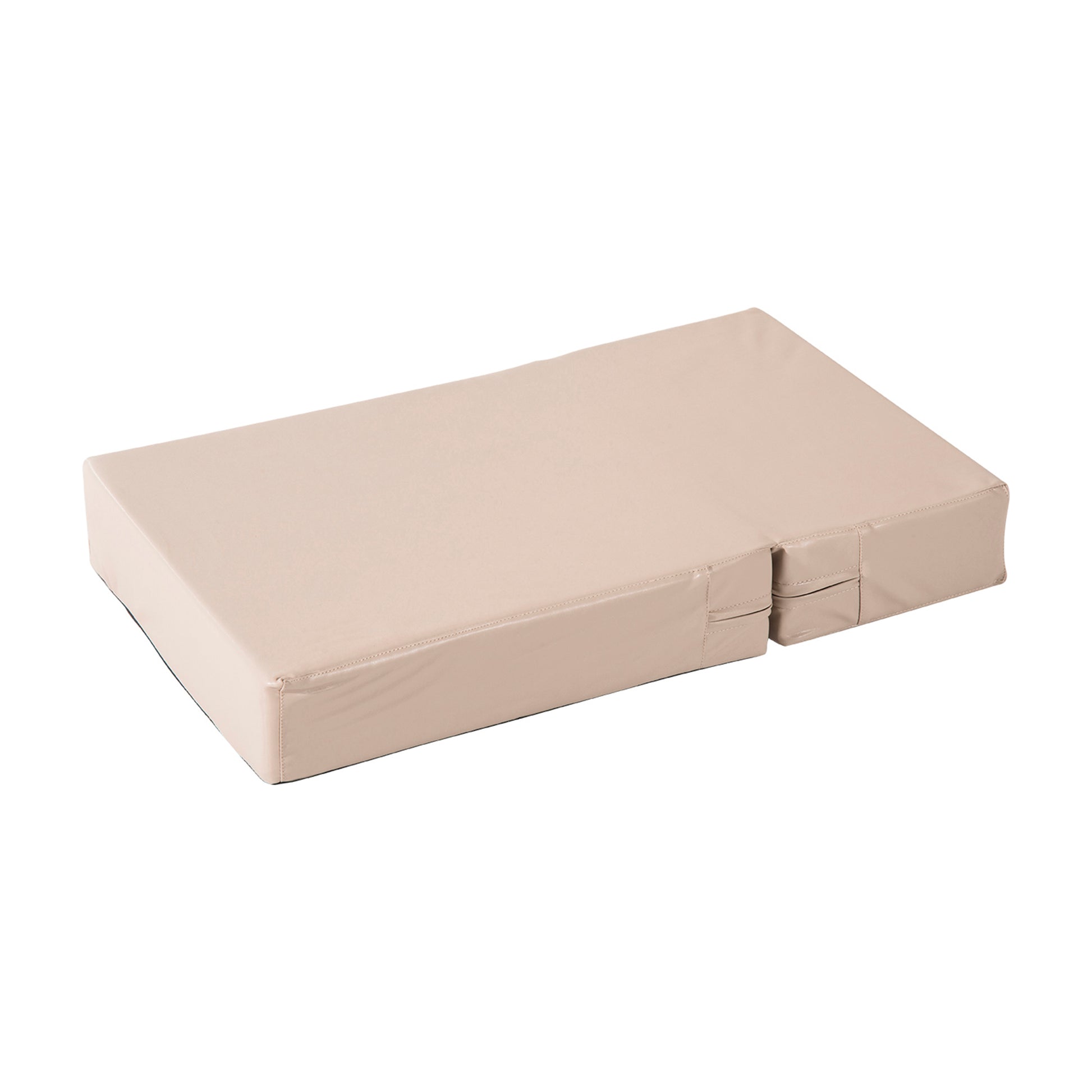 Pawhut Escalera Mascotas 2 Peldaños Cama De Perros Desmontable 45x39x20 Cm Beige_5