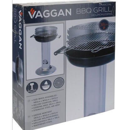 Barbacoa carbón Vaggan con pie Ø 38 cm
