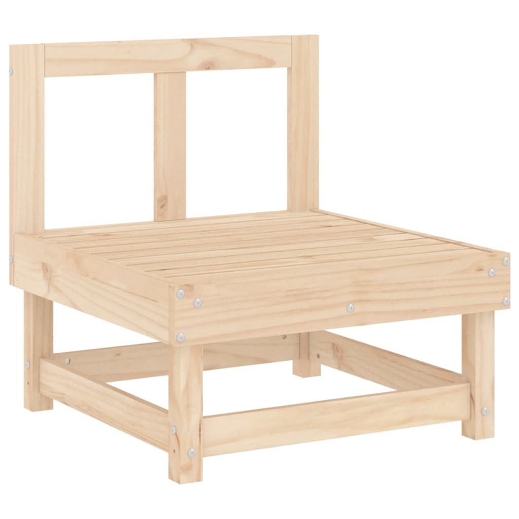 Vidaxl Juego De Muebles De Jardín 8 Piezas Madera Maciza De Pino_3