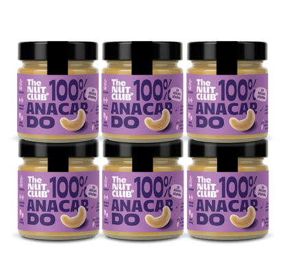 Pack crema 100% de anacardo 6 uds The Nut Club 1080g_0