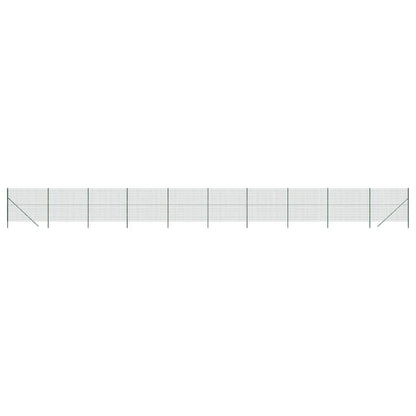 Cerca De Alambre De Acero Galvanizado Verde 2x25 M / Vetonek_0