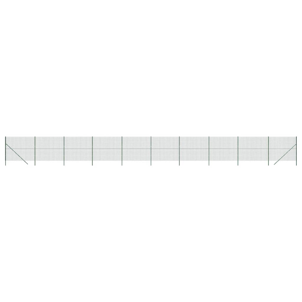 Cerca De Alambre De Acero Galvanizado Verde 1,8x25 M / Vetonek_1