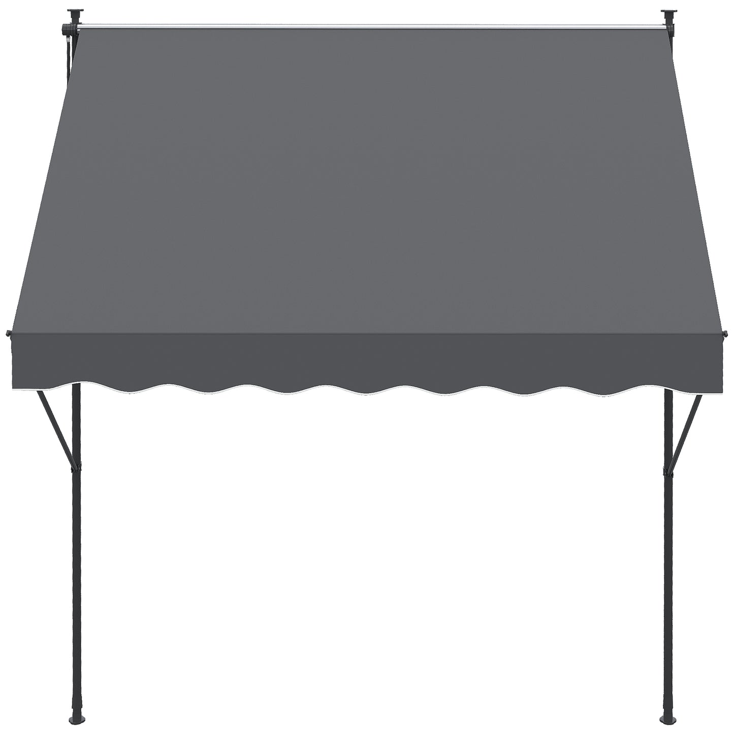 Outsunny Toldo Manual Retráctil 200x175x210-310cm Manivela Protección Solar Uv40_3