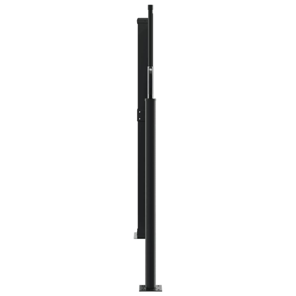 Vidaxl Toldo Lateral Retráctil Verde Oscuro 120x1000 Cm_3