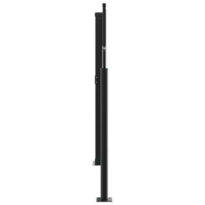 Vidaxl Toldo Lateral Retráctil Verde Oscuro 120x1000 Cm_3