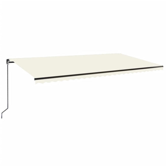 Toldo Retráctil Manual Color Crema 600x350 Cm_0
