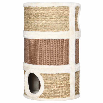 Vidaxl Barril Rascador Para Gatos Hierba Marina 60 Cm_3