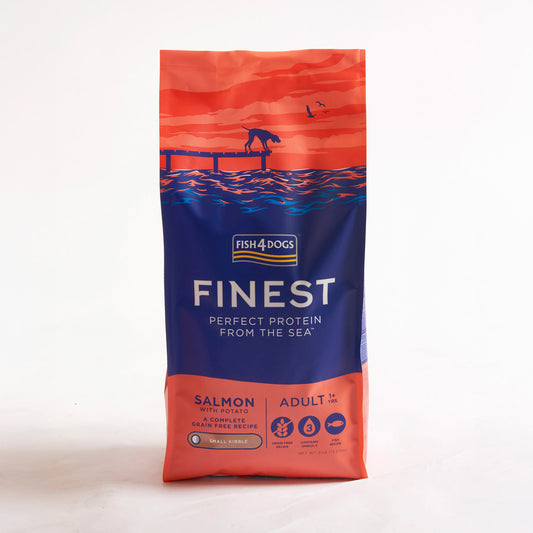 Fish4dogs Pienso Para Perro Adulto Sin Cereales – Salmón Y Patata Razas Pequeñas 6 Kg_0