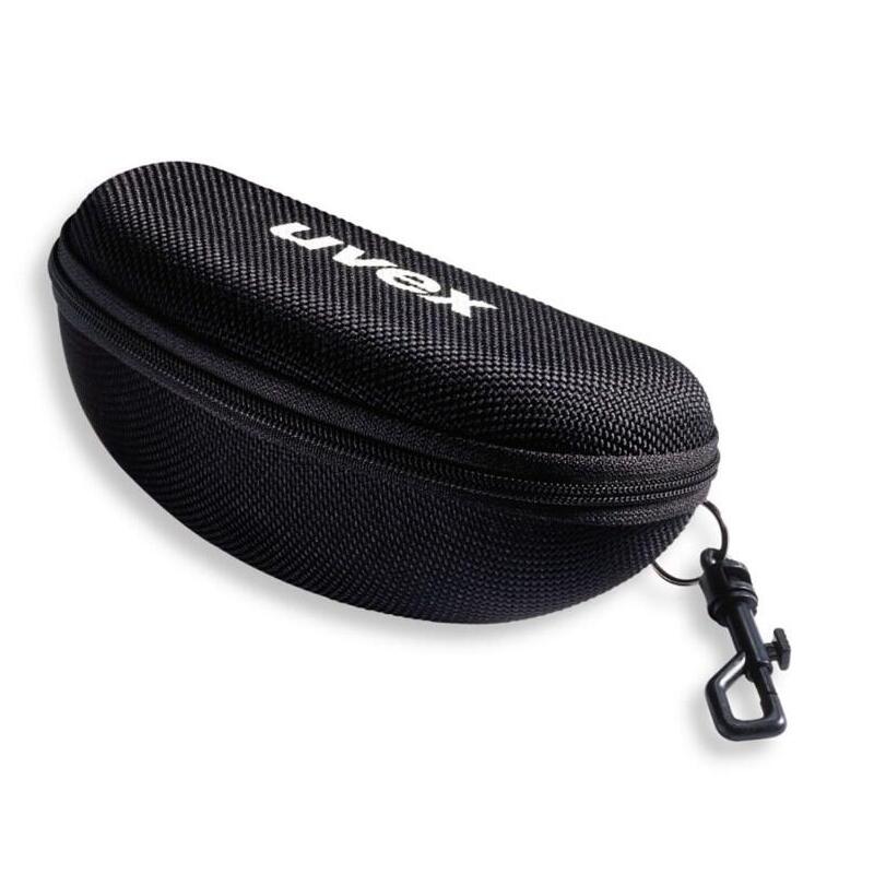 Estuche Textil Negro Con Mosquetón Protección Ocular Uvex Negra_0