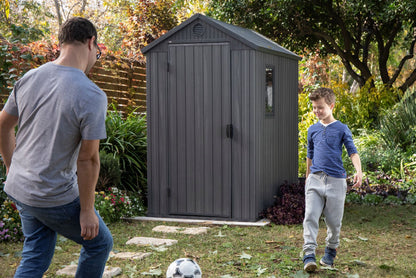 Caseta De Exterior Darwin 4x6 De Keter. 1256x185x205 Cm - Verde