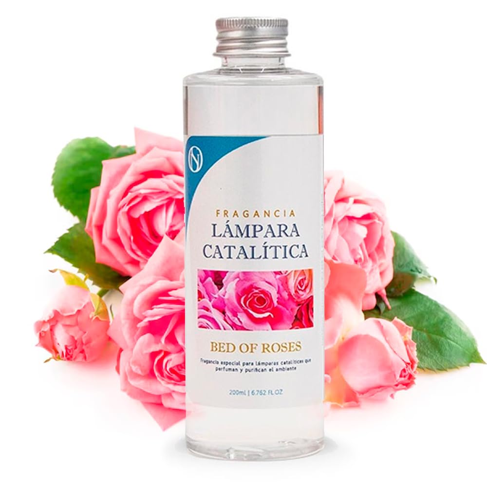 Pack Ahorro Lámpara Catalítica Orange Waves + Fragancia Bed Of Roses 200ml + Limpiador Neutro 200ml + Mecha Repuesto_2