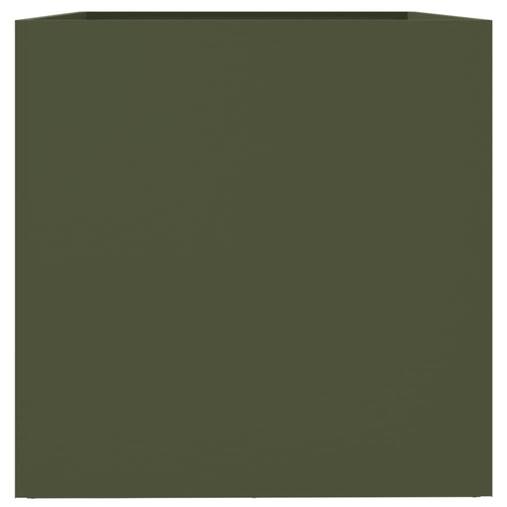 Jardinera Acero Verde Oliva 62x47x46 Cm_5