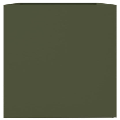 Jardinera Acero Verde Oliva 62x47x46 Cm_5