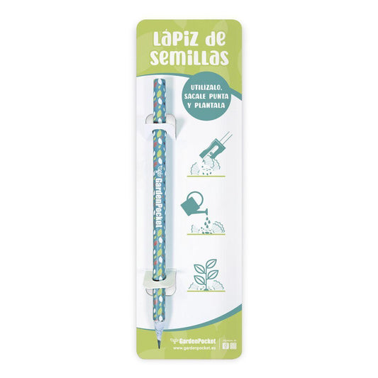 Lápiz con Semillas Plantables Ecológico, Sostenible y Divertido Garden Pocket