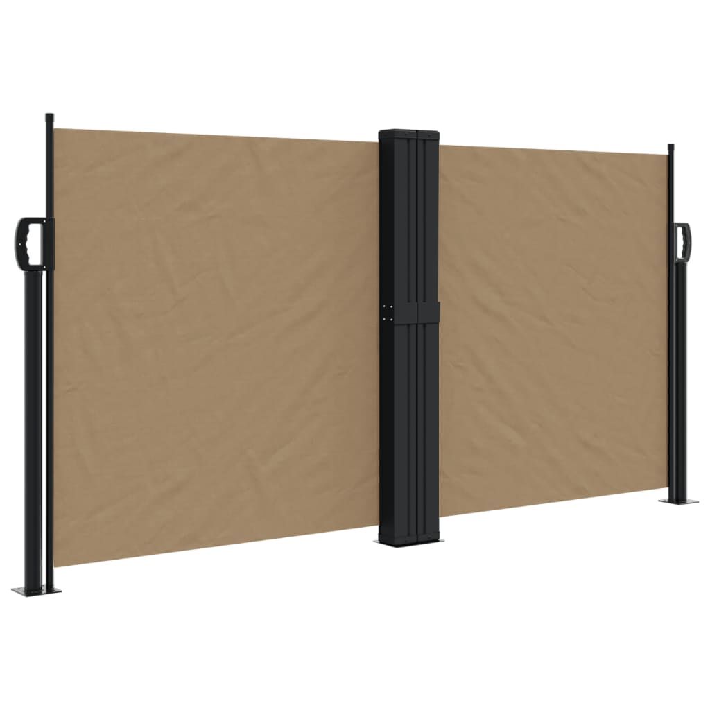 Vidaxl Toldo Lateral Retráctil Gris Taupe 120x1000 Cm_0