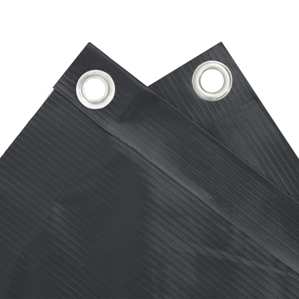 Pantalla De Privacidad De Balcón Pvc Gris Antracita 700x120 Cm / Vetonek_4