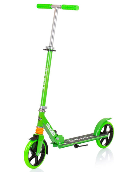 Patinete Infantil Omega Hasta 100 Kg Plegable Y Ruedas De 20mm Green_0