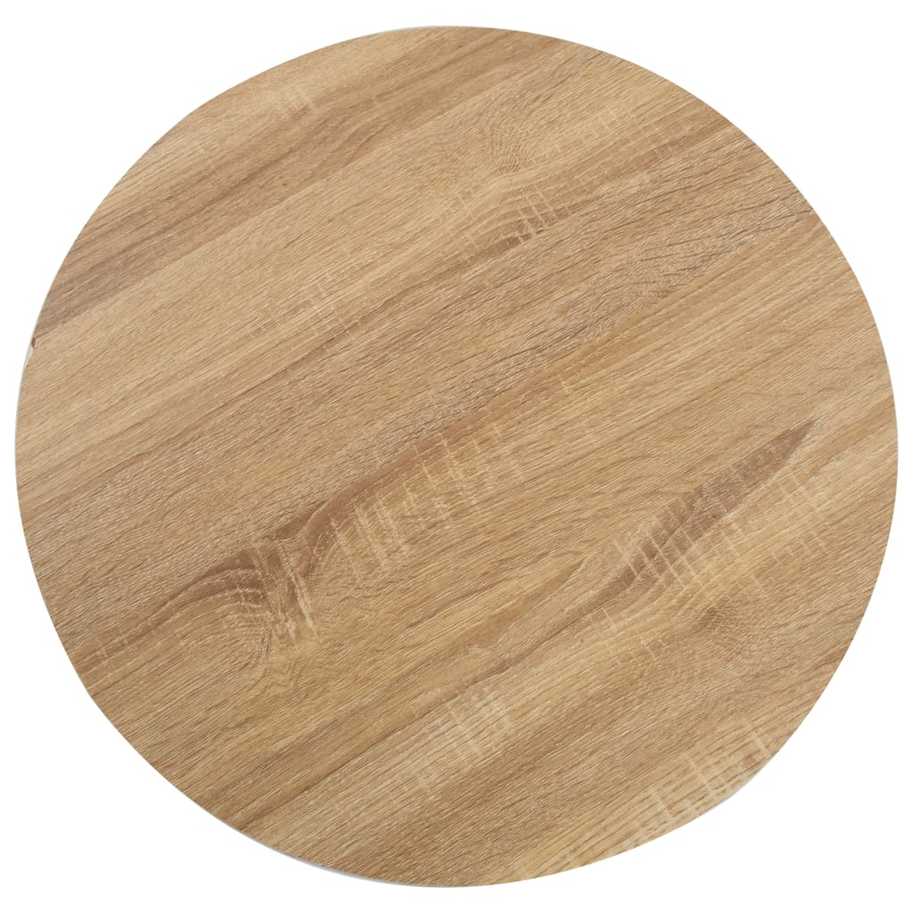 Mesa De Bistró Mdf Marrón Claro 50 Cm_0