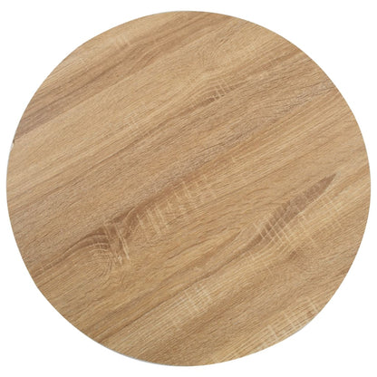 Mesa De Bistró Mdf Marrón Claro 50 Cm_0