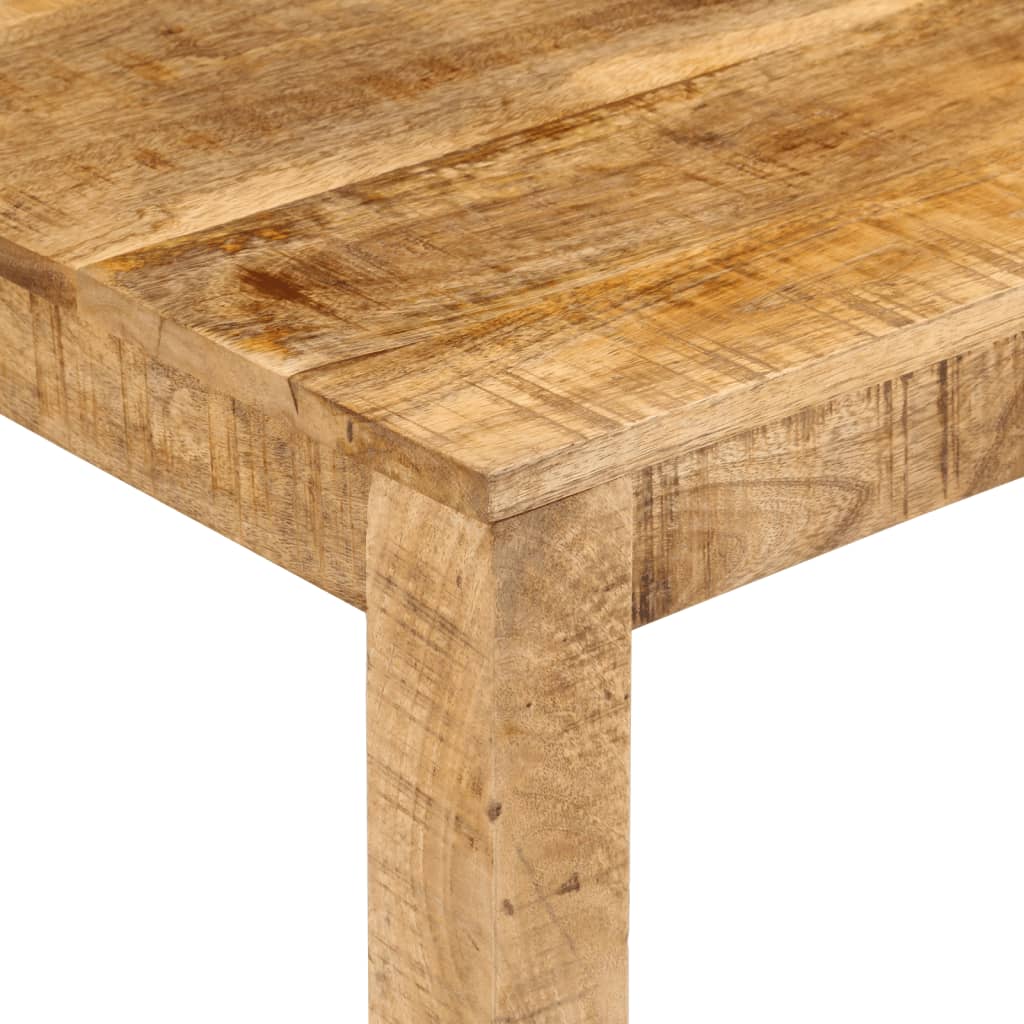 Mesa De Centro De Madera Maciza Mango 100x55x40 Cm_3