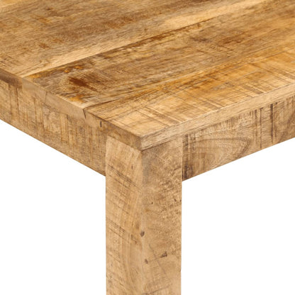 Mesa De Centro De Madera Maciza Mango 100x55x40 Cm_3