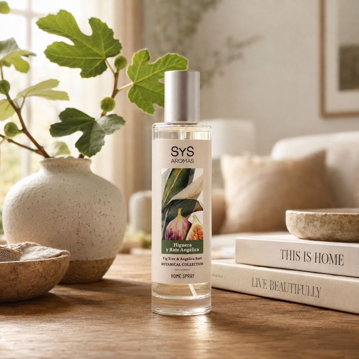 Ambientador Pulverizador Higuera y Raíz Angélica SYS Aromas 100 ml | Herbal y Frutado | Relajante_2