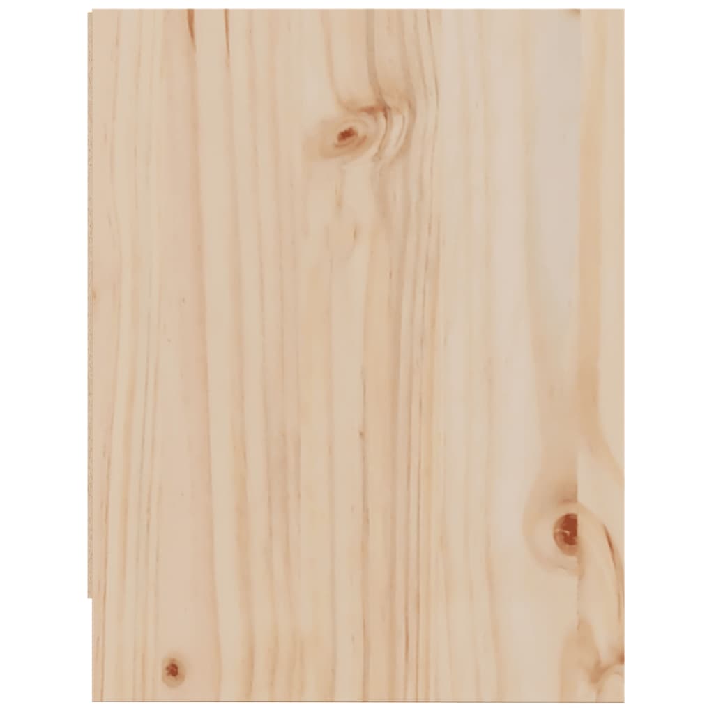 Mesitas De Noche 2 Uds Madera Maciza De Pino 40x30,5x40 Cm_3