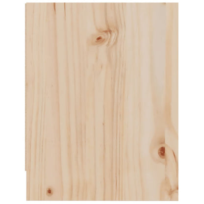 Mesitas De Noche 2 Uds Madera Maciza De Pino 40x30,5x40 Cm_3
