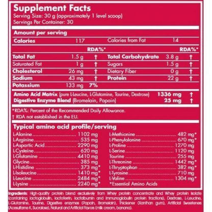 100% Whey Protein Professional 908 Gr Chocolate Blanco