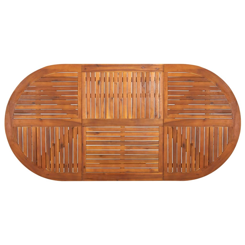 Vidaxl Juego De Comedor De Jardín 7 Piezas Negro_3