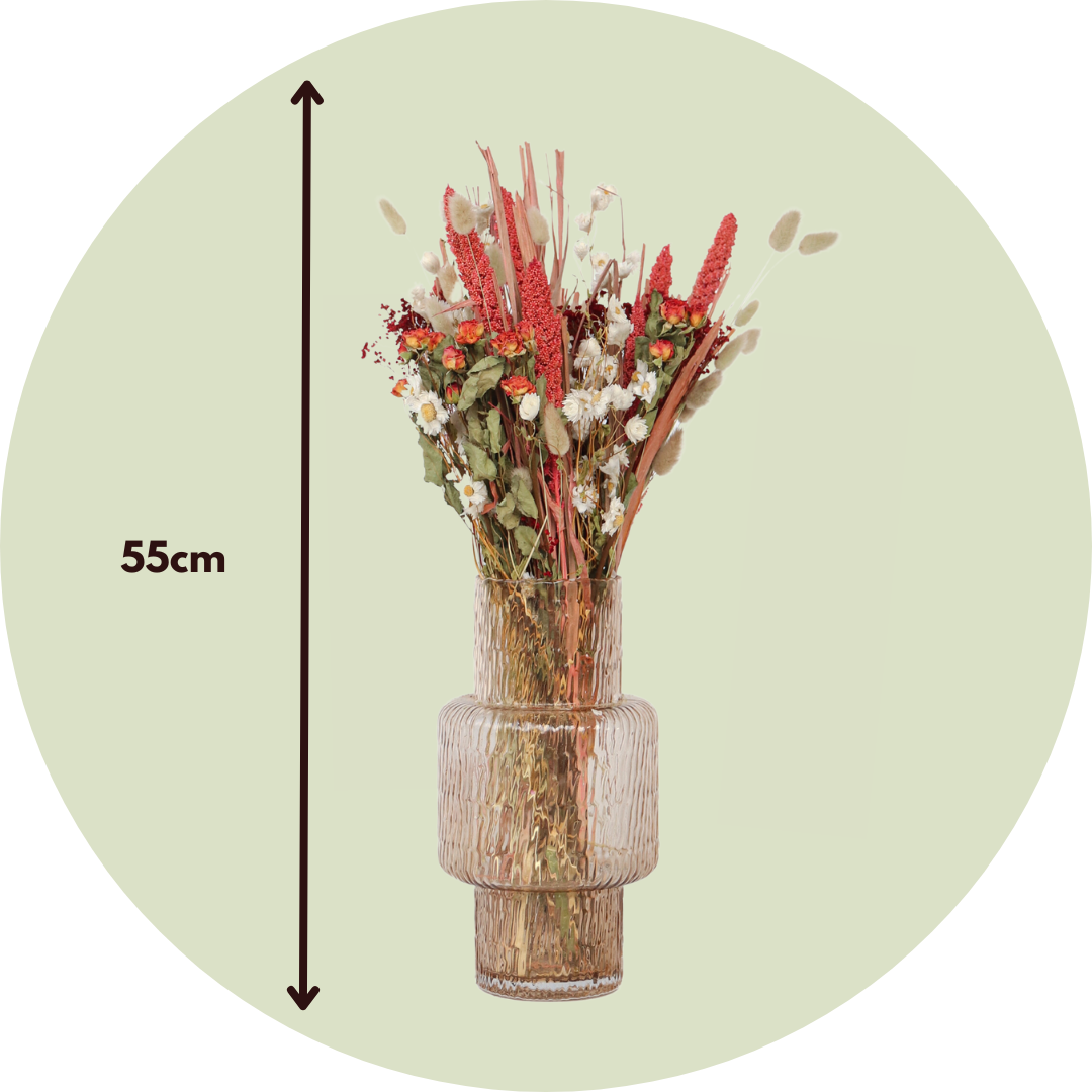 Flores Secas - Ramo 'trendy Lady In Red'