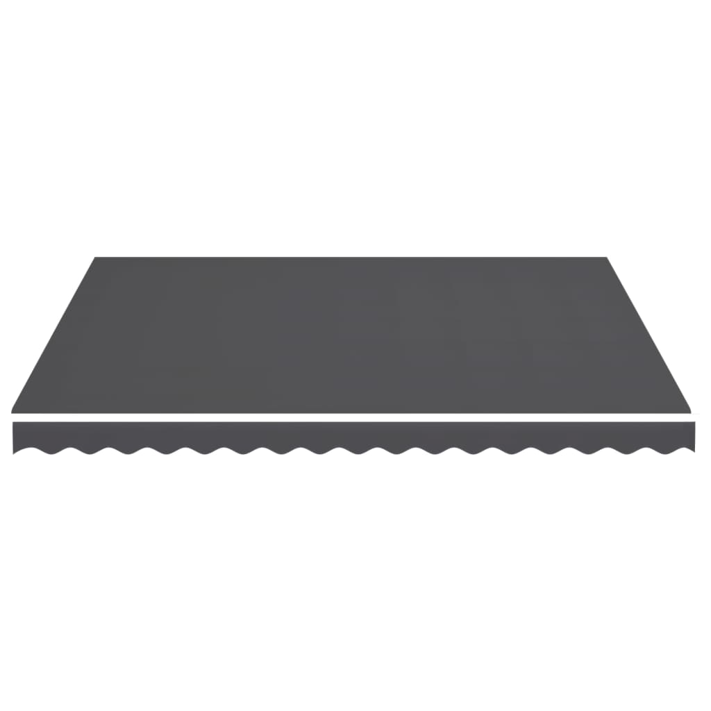Tela De Repuesto Para Toldo Gris Antracita 4x3,5 M Poliéster_2