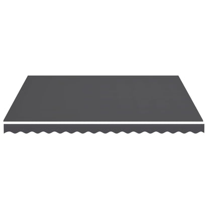 Tela De Repuesto Para Toldo Gris Antracita 4x3,5 M Poliéster_2