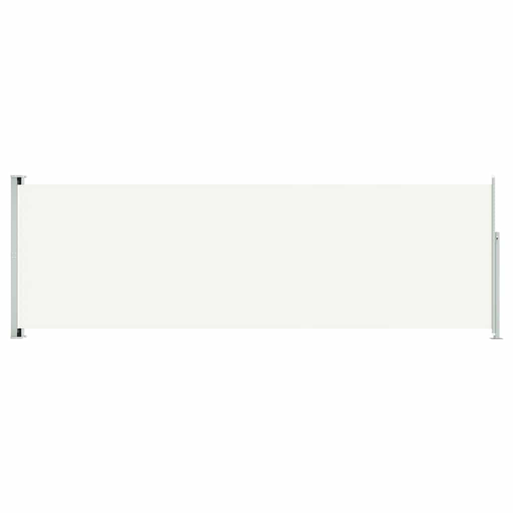 Vidaxl Toldo Lateral Retráctil Para Patio Crema 200x600 Cm_0