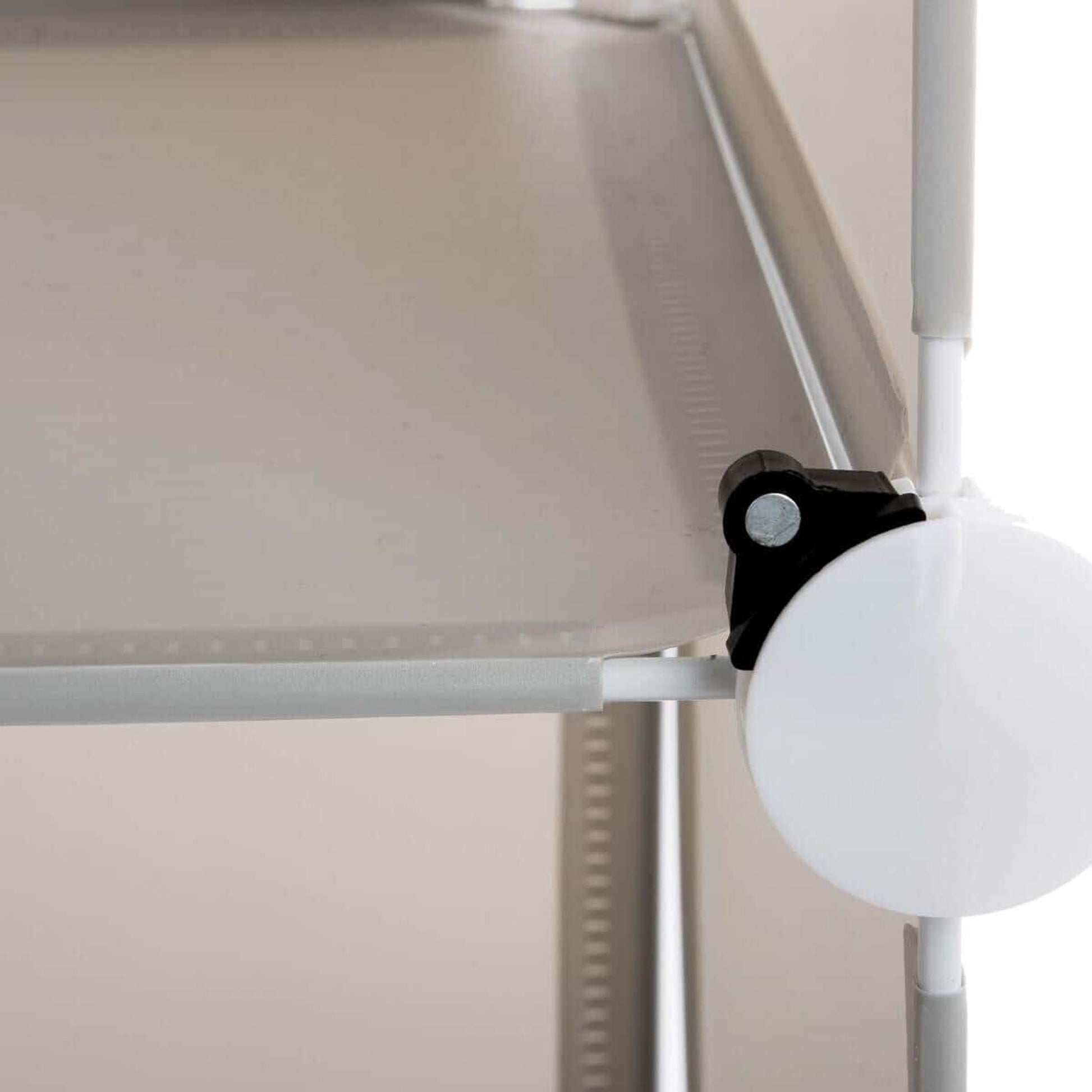 Columna Estantería De Almacenamiento En Color Gris|l. 34 X D. 31,5 X H. 139 Cm