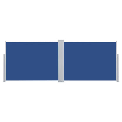 Vidaxl Toldo Lateral Retráctil Azul 100x1000 Cm_3